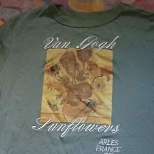 Van Gogh Sunflowers Graphic Tee